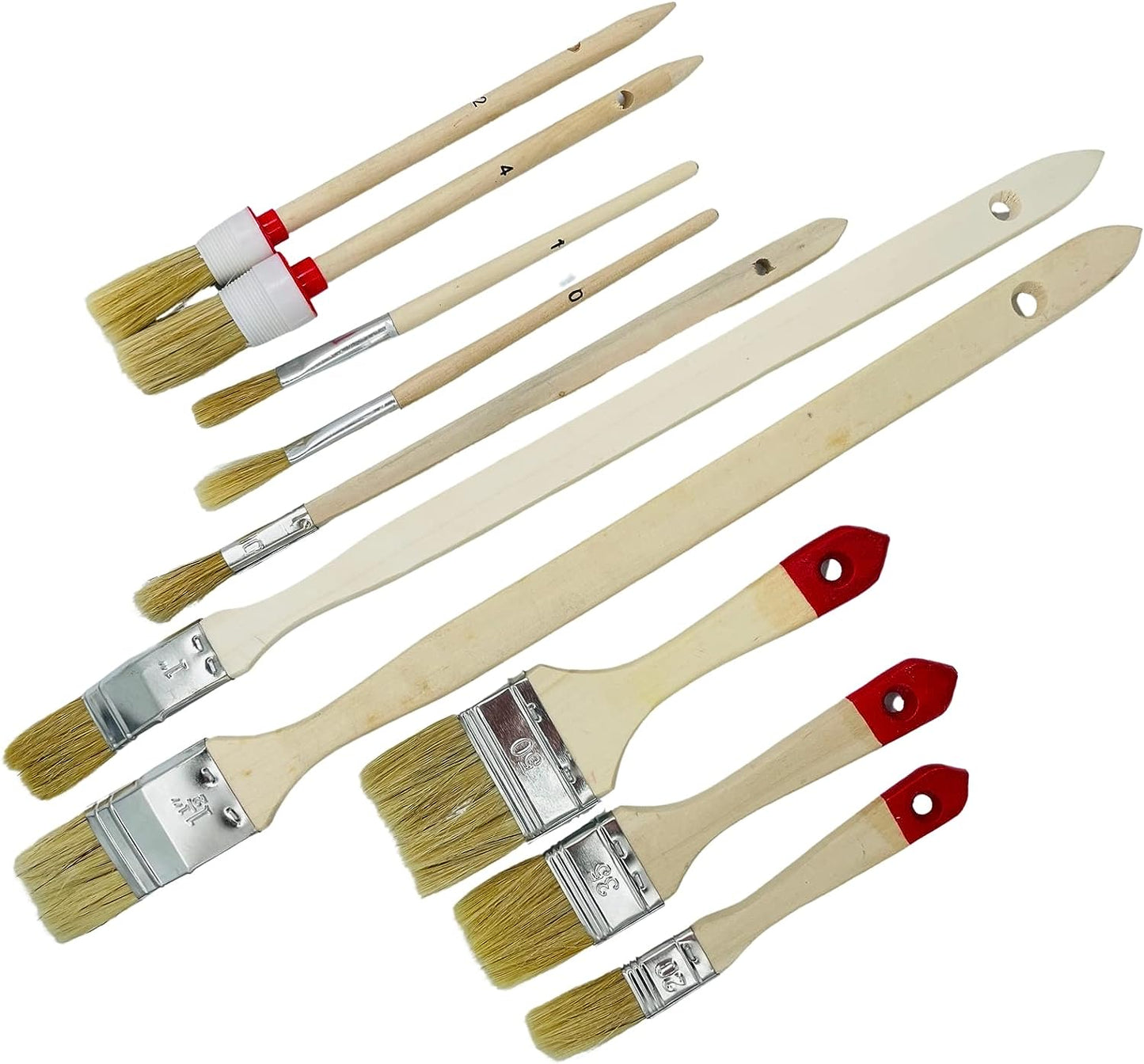 10-teiliges Pinsel Set