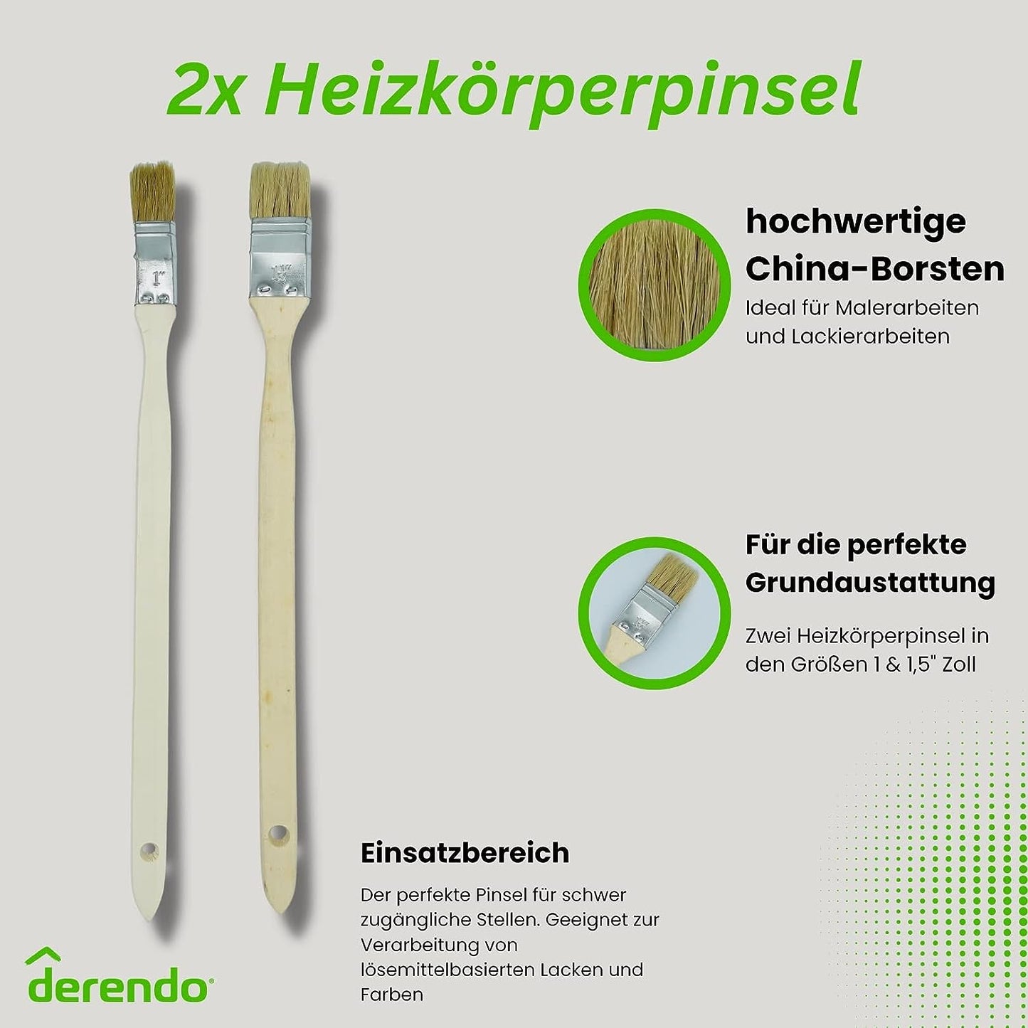 10-teiliges Pinsel Set