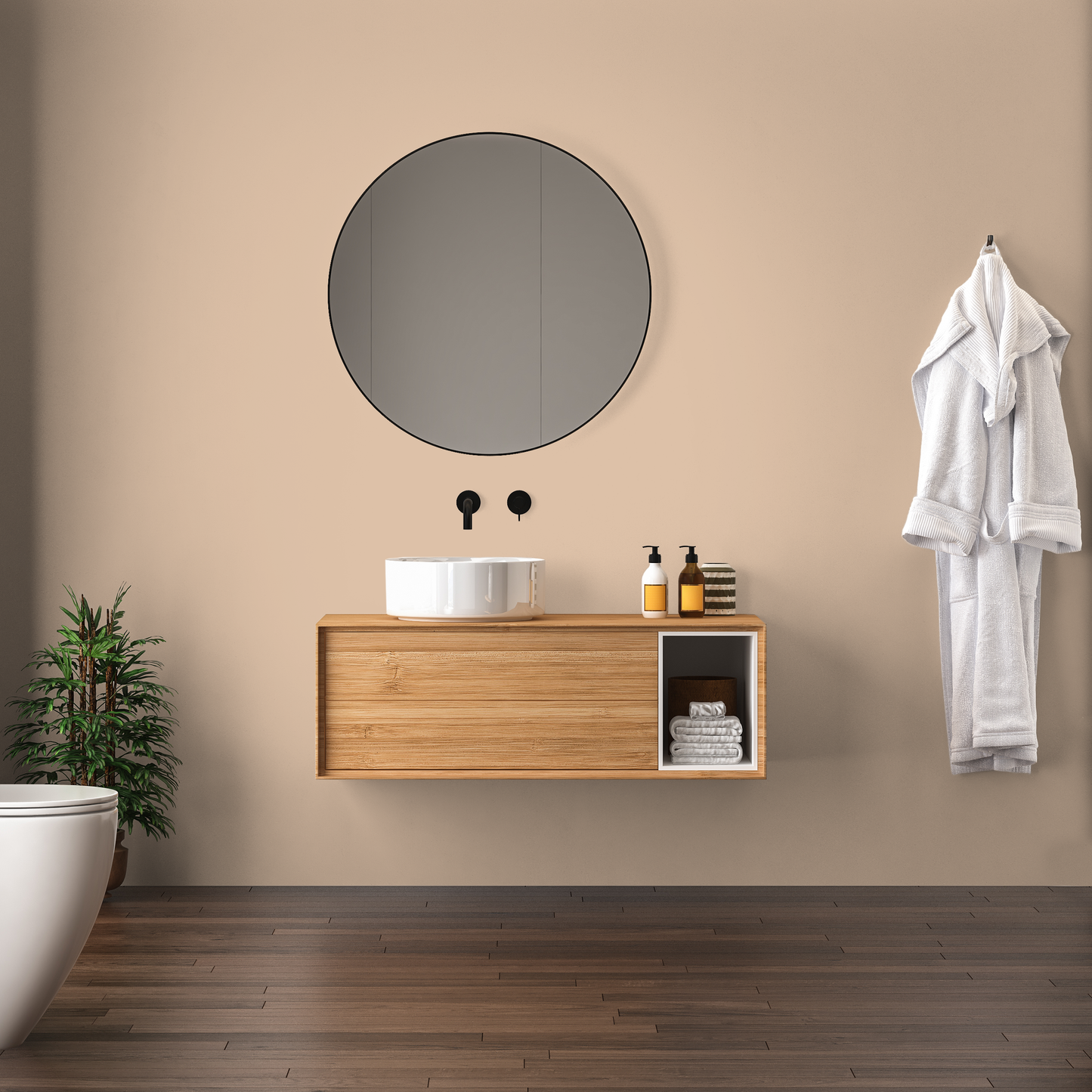 Wandfarbe Profiweiß Dark-beige