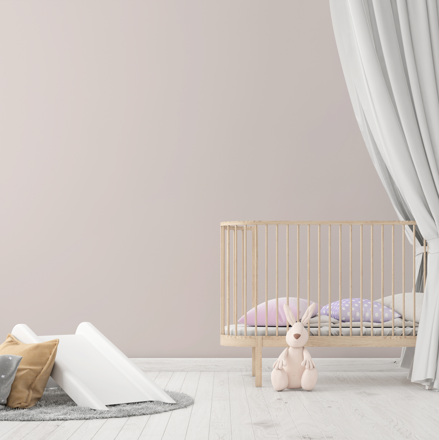 Wandfarbe Profiweiß Beige Beige-pink Beigerosa