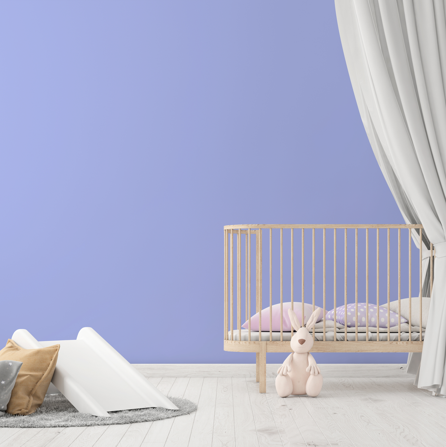 Wandfarbe Profiweiß Lila Blue-purple Blaulila