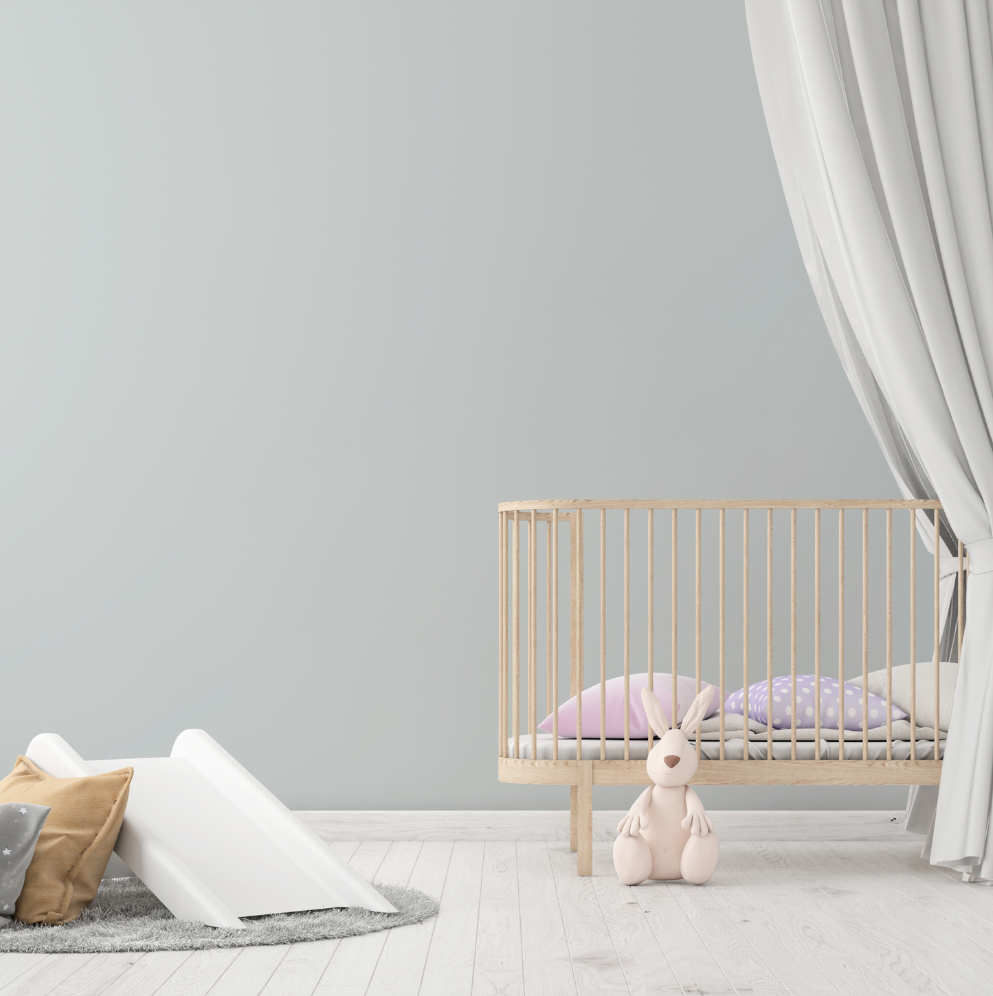 Wandfarbe Profiweiß Grau Elephant-grey Elefantengrau