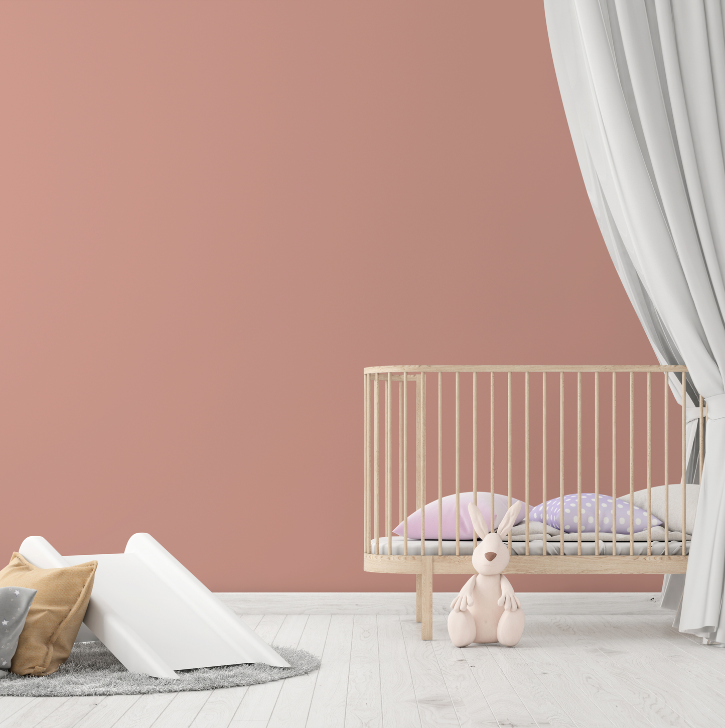 Wandfarbe Profiweiß Rot Light-red-brown Helles Rotbraun