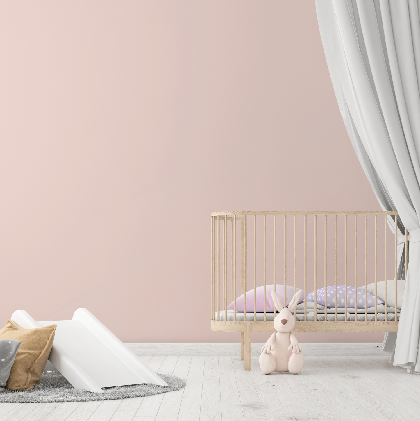 Wandfarbe Profiweiß Pink Mauve-pink Mauverosa