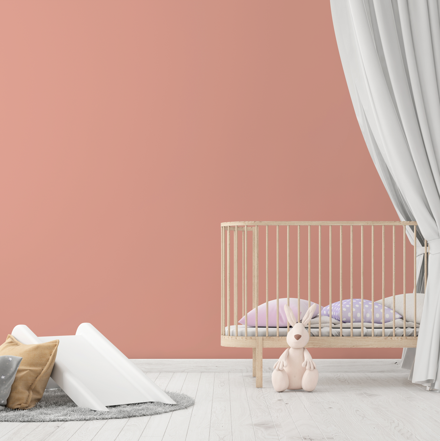 Wandfarbe Profiweiß Pink Porcelain-pink Porzellanrosa