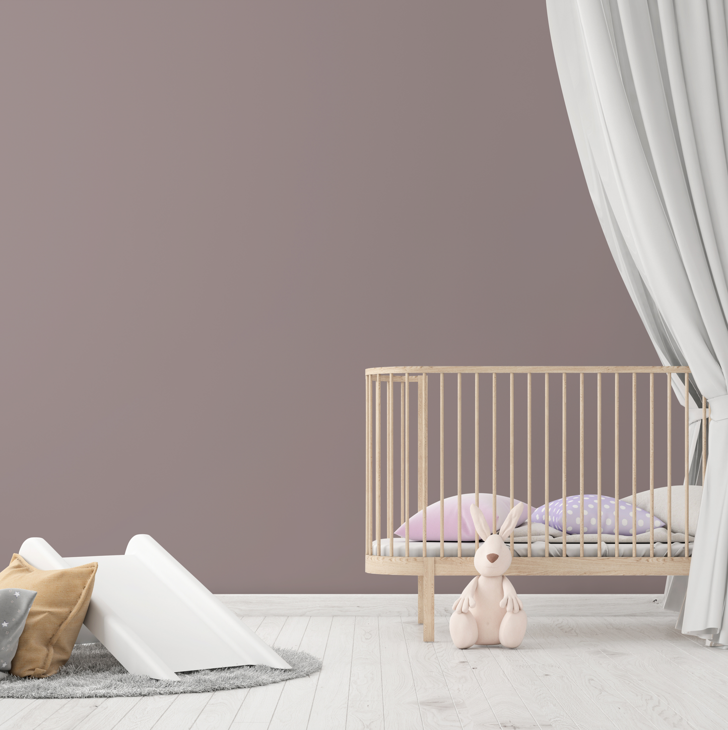 Wandfarbe Profiweiß Braun Rock-brown Felsbraun