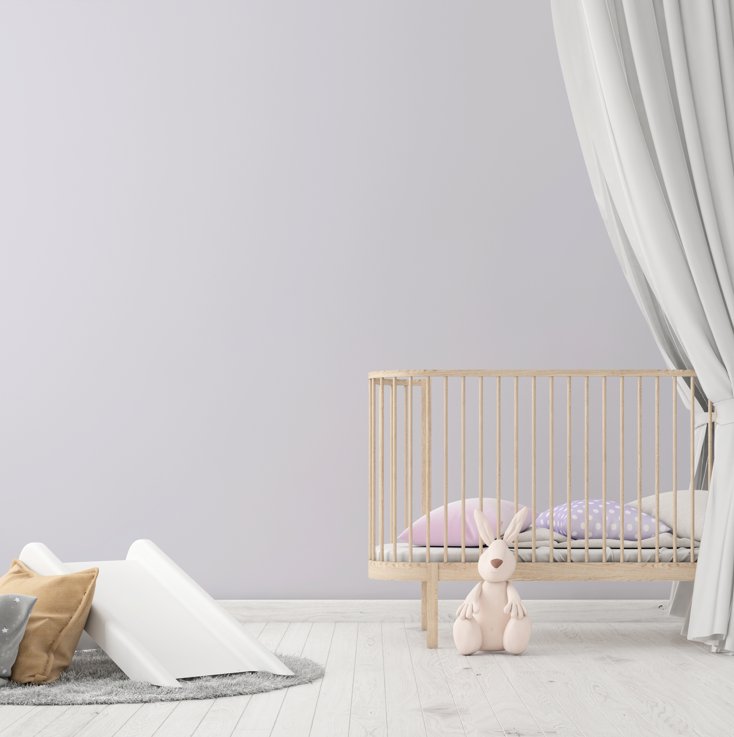 Wandfarbe Profiweiß Lila Soft-purple Zartviolett