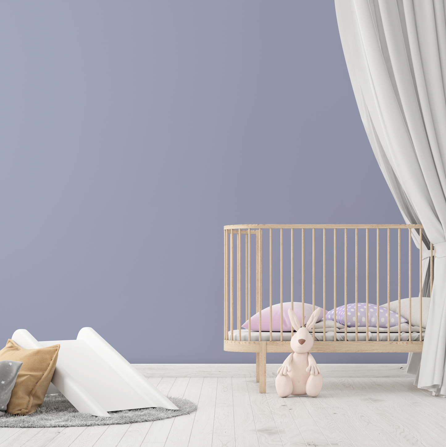 Wandfarbe Profiweiß Lila violet Violett