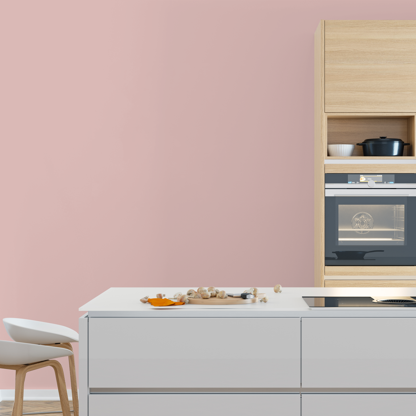 Wandfarbe Profiweiß Pink Pupurit-pink Purpuritrosa