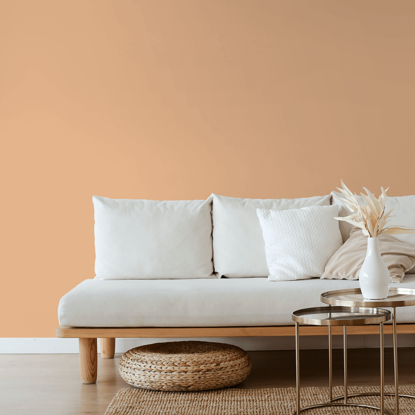 Wandfarbe Profiweiß Orange apricot Aprikose