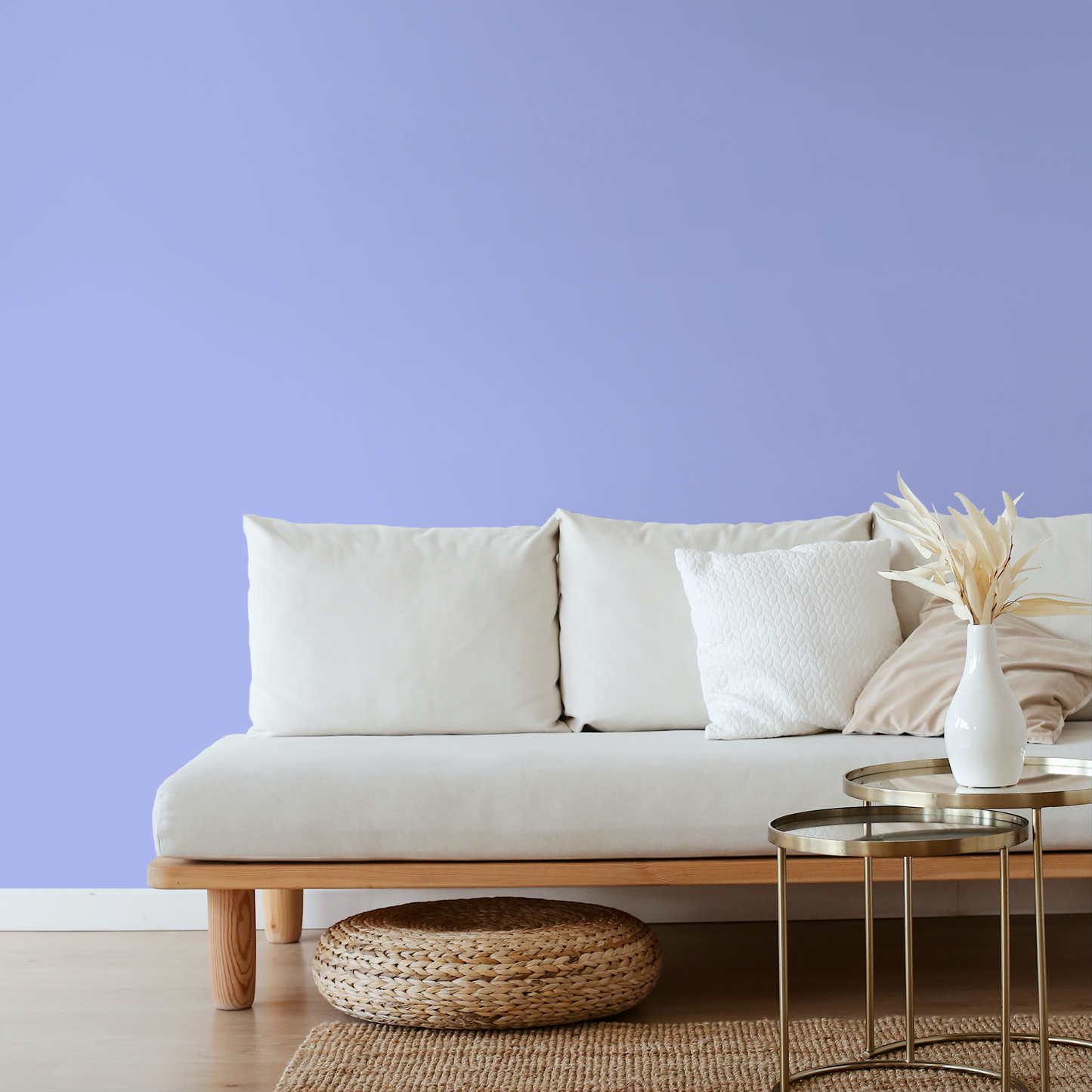 Wandfarbe Profiweiß Lila Blue-purple Blaulila