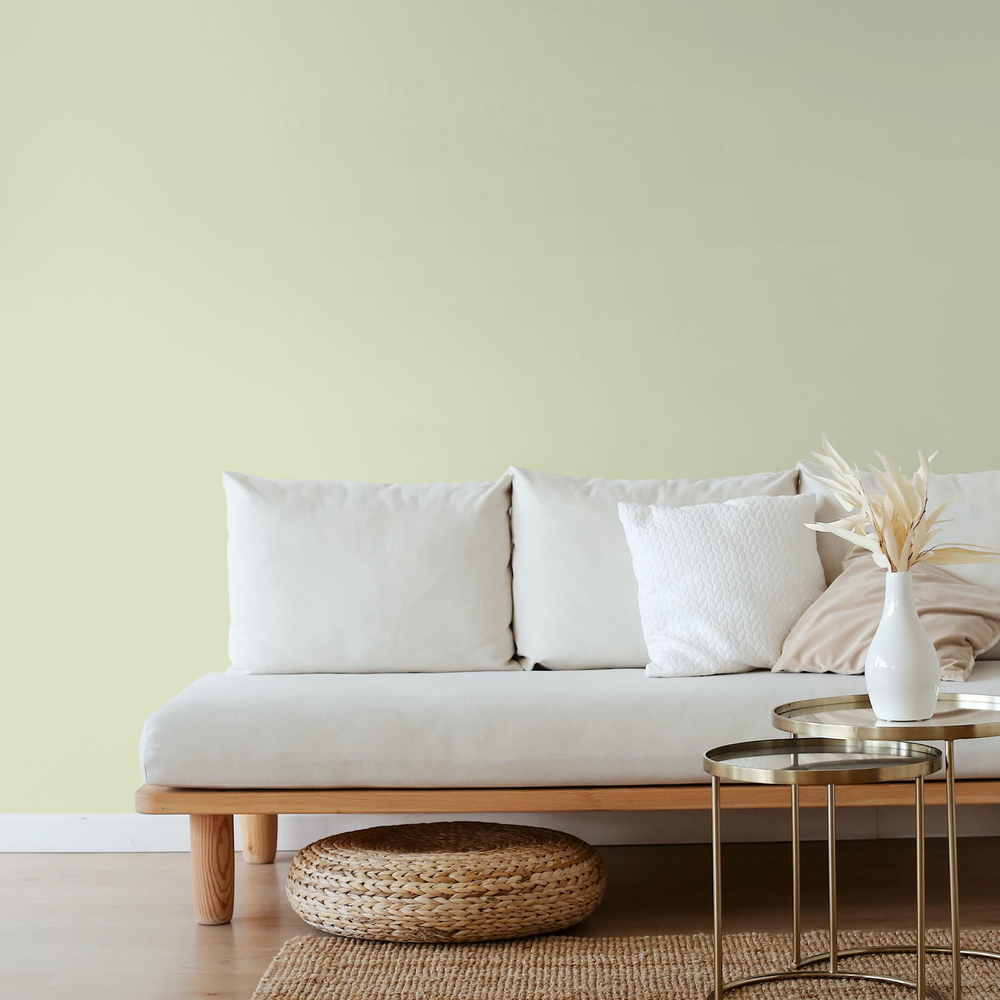 Wandfarbe Profiweiß Grün Light-green Hellgrün