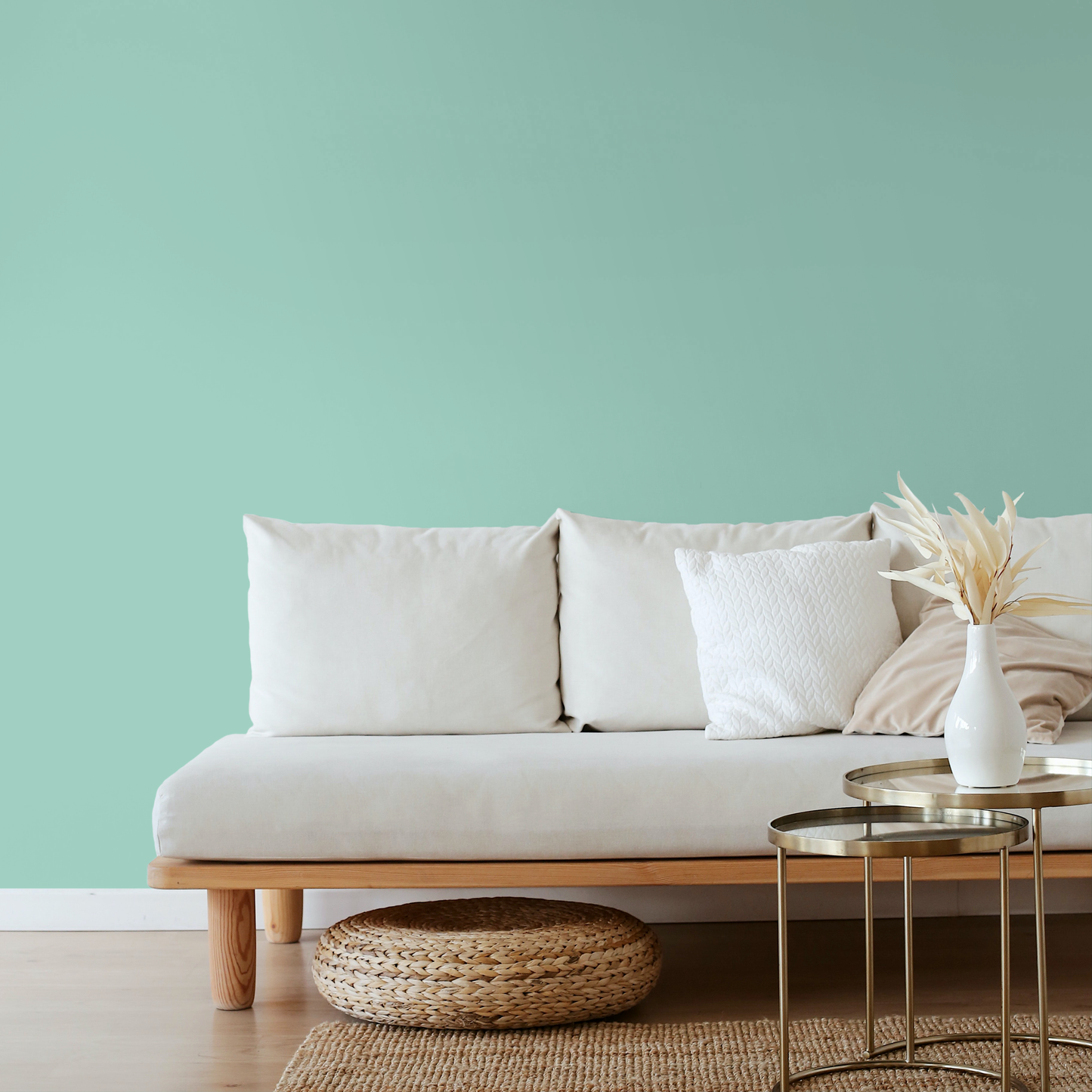Wandfarbe Profiweiß Grün Mint-green Minzgrün
