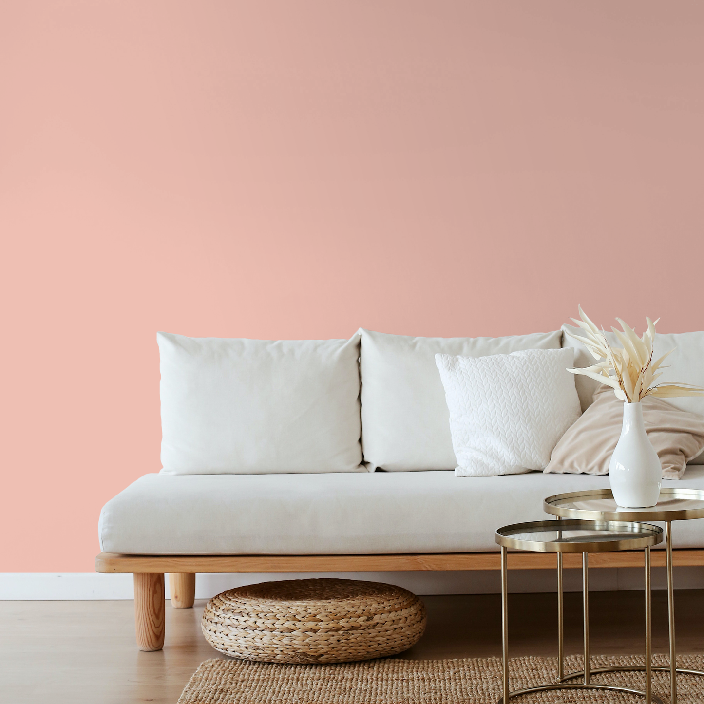 Wandfarbe Profiweiß Pink-peach