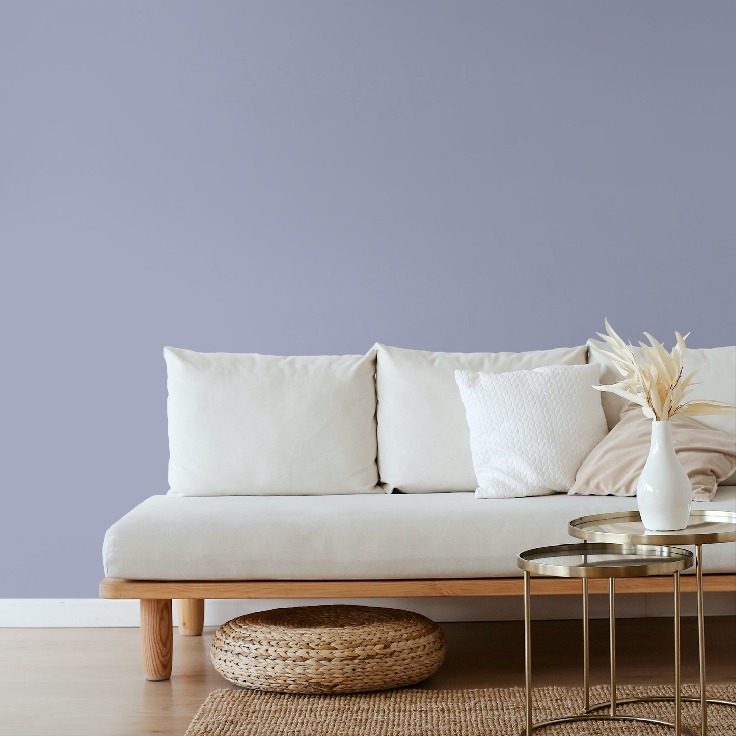 Wandfarbe Profiweiß Lila violet Violett