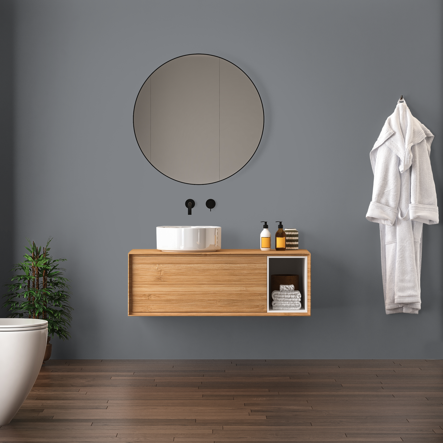 Wandfarbe Profiweiß Grau Asphalt-grey Asphaltgrau