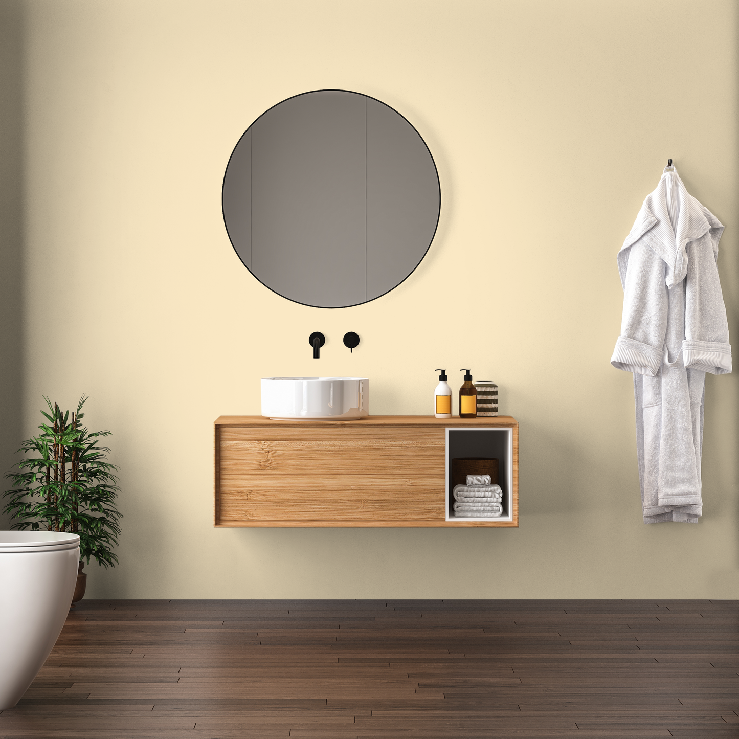 Wandfarbe Profiweiß ivory