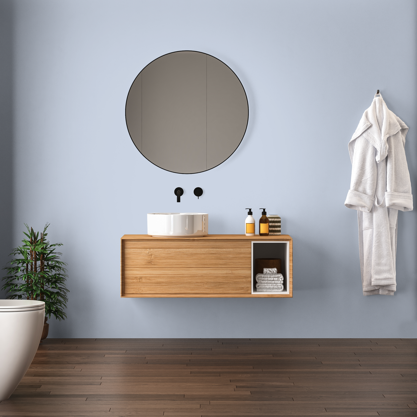 Wandfarbe Profiweiß Lila lavender Lavendel