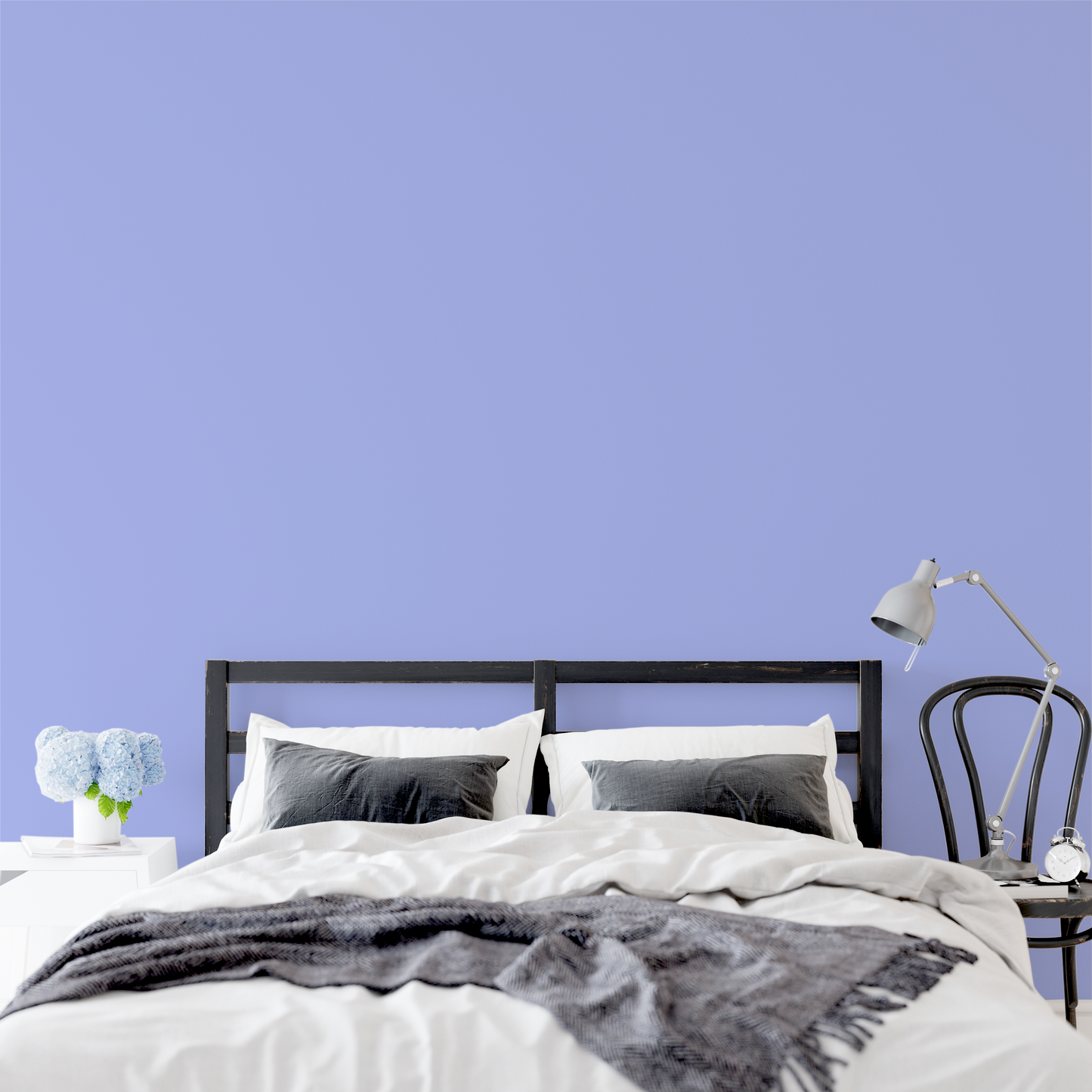 Wandfarbe Profiweiß Lila Blue-purple Blaulila