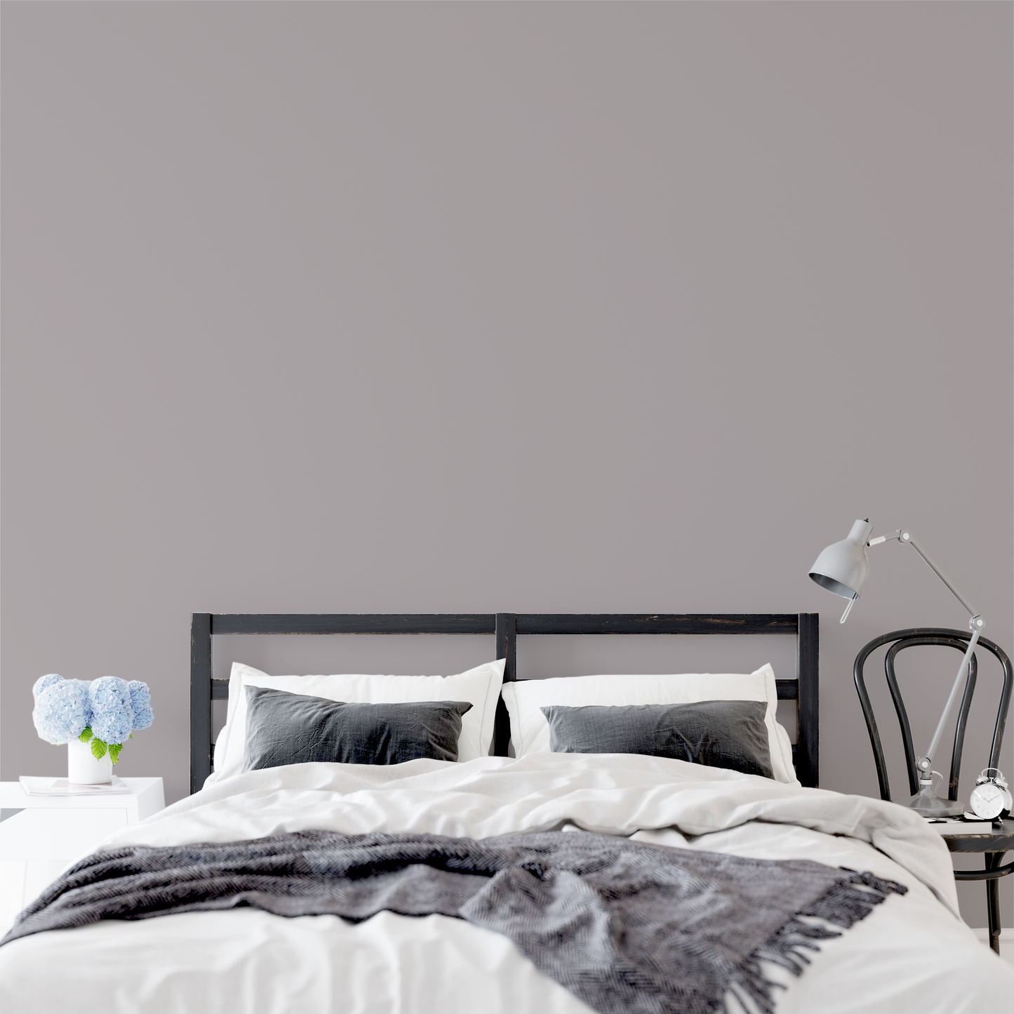 Wandfarbe Profiweiß Lila Brown-purple Braunlila