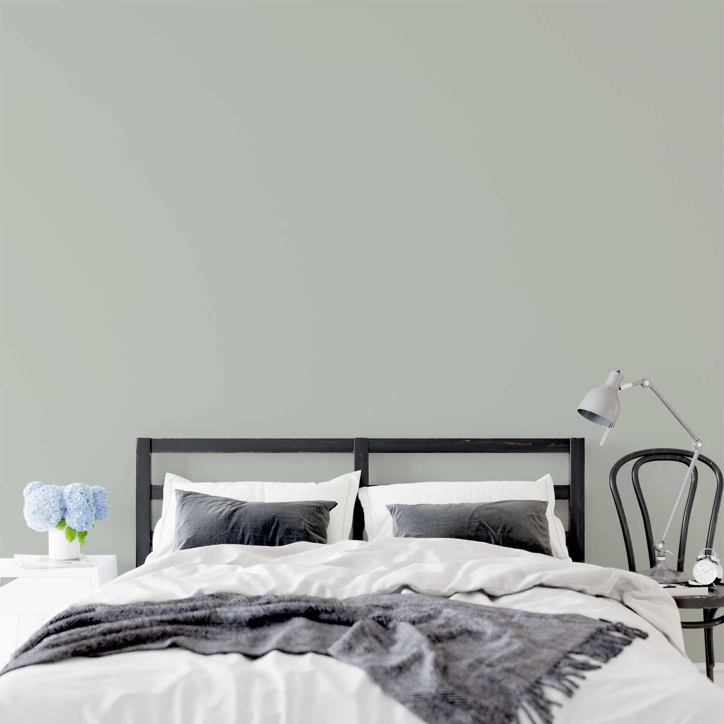 Wandfarbe Profiweiß Grün Caper-green Kaperngrün