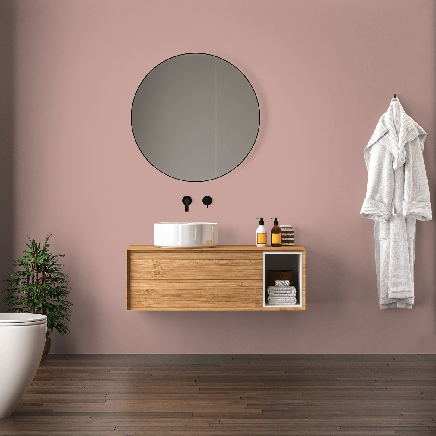 Wandfarbe Profiweiß Rot Antique-red Antikrot