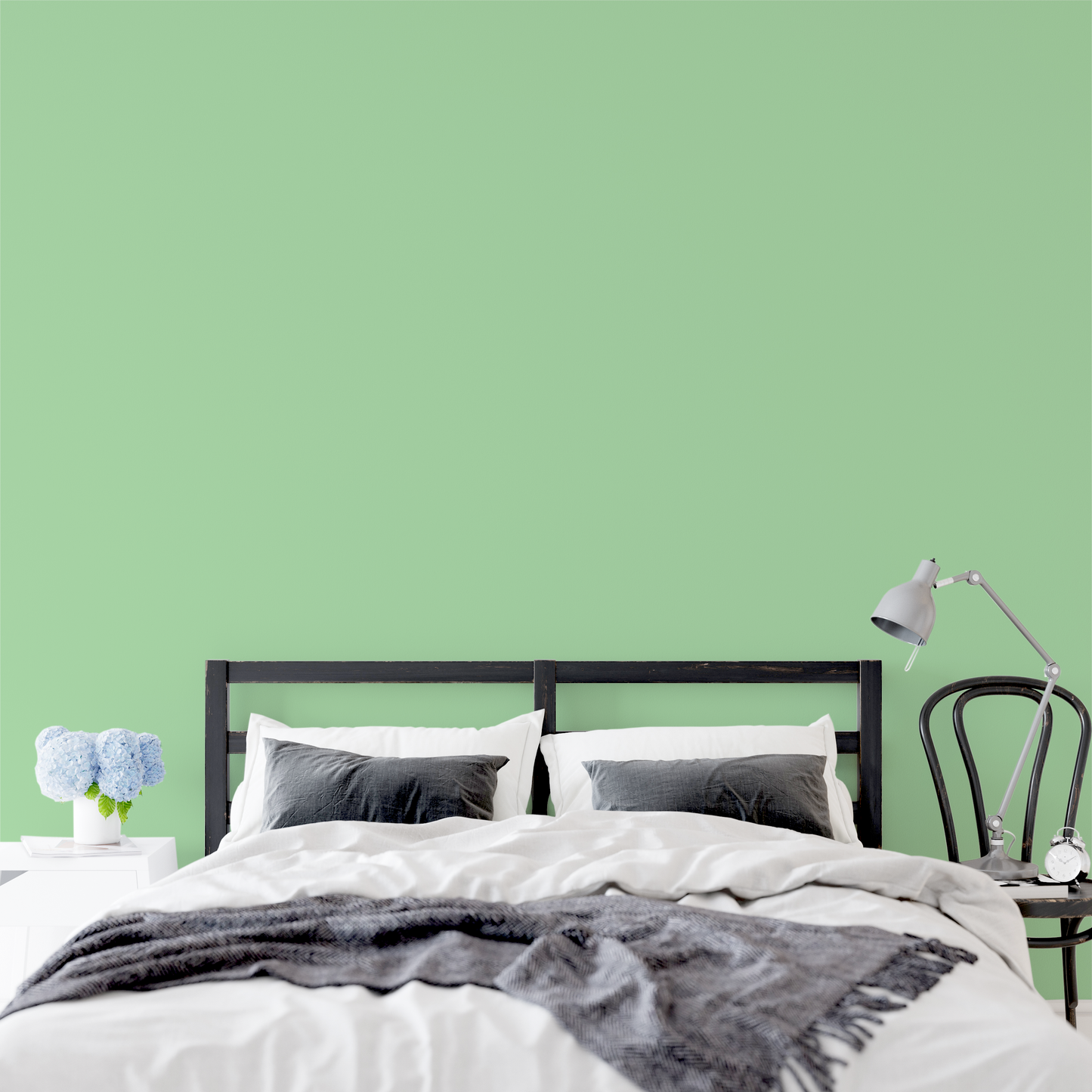 Wandfarbe Profiweiß Grün Frog-green Froschgrün