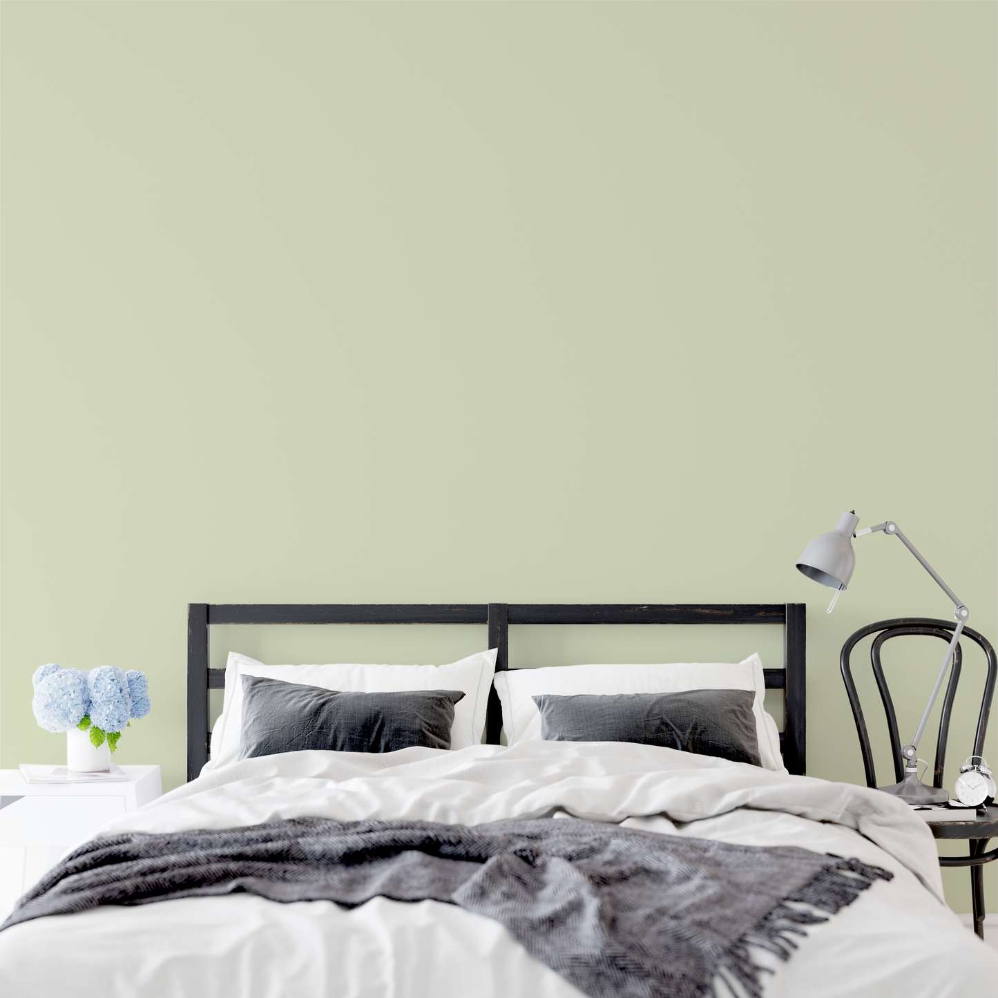 Wandfarbe Profiweiß Grün Light-green Hellgrün