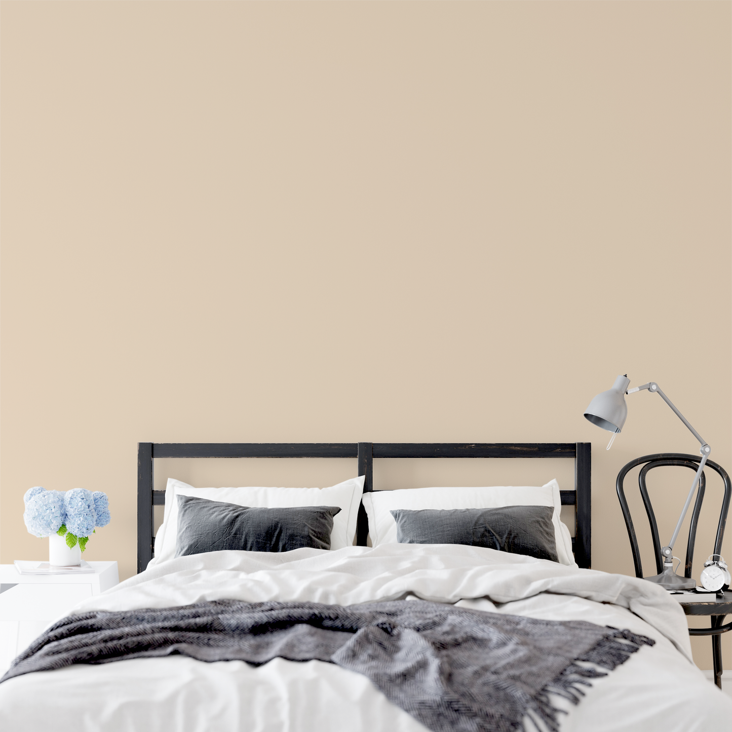 Wandfarbe Profiweiß Beige Maple-wood Ahornholz