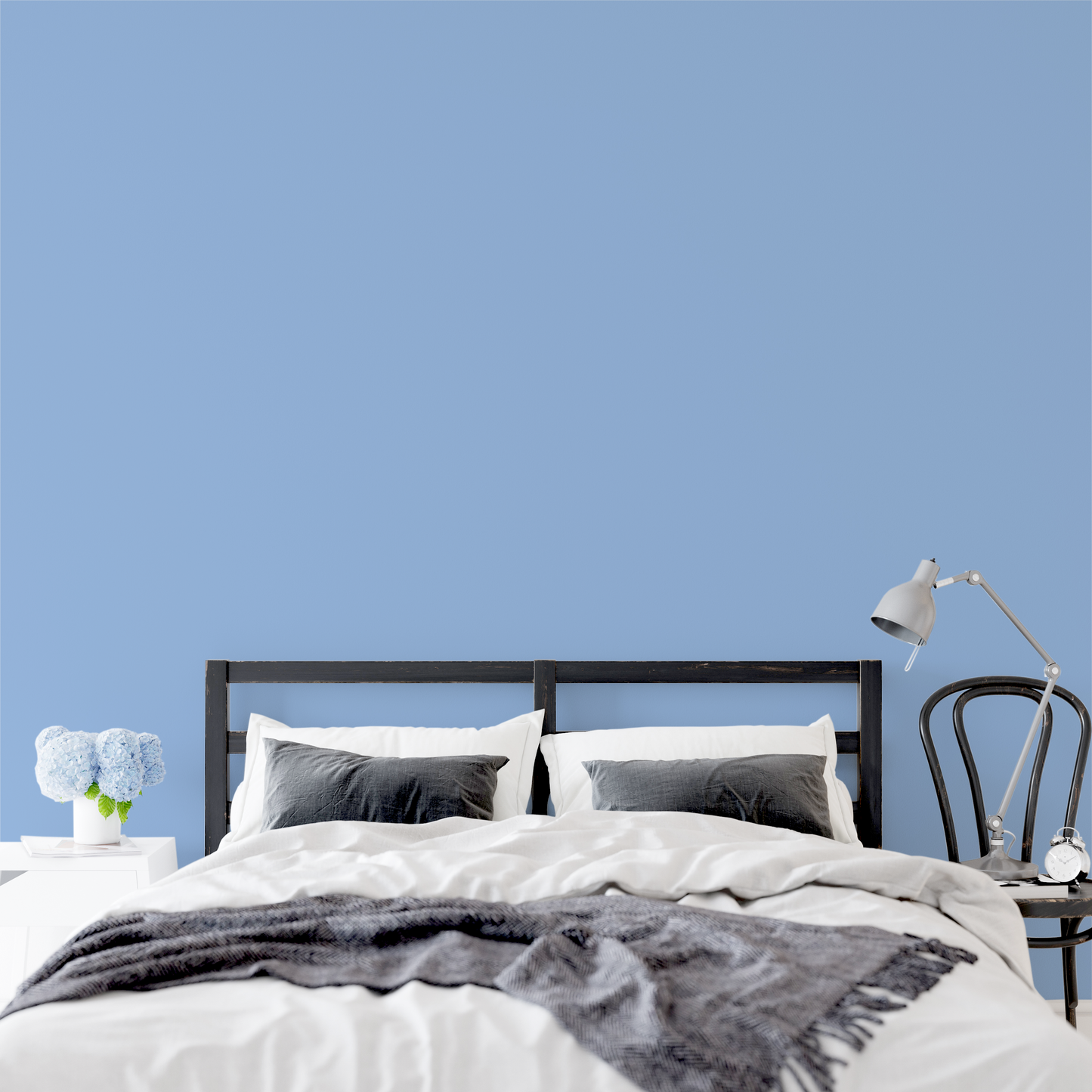 Wandfarbe Profiweiß Blau Maritime-purple Maritimlila