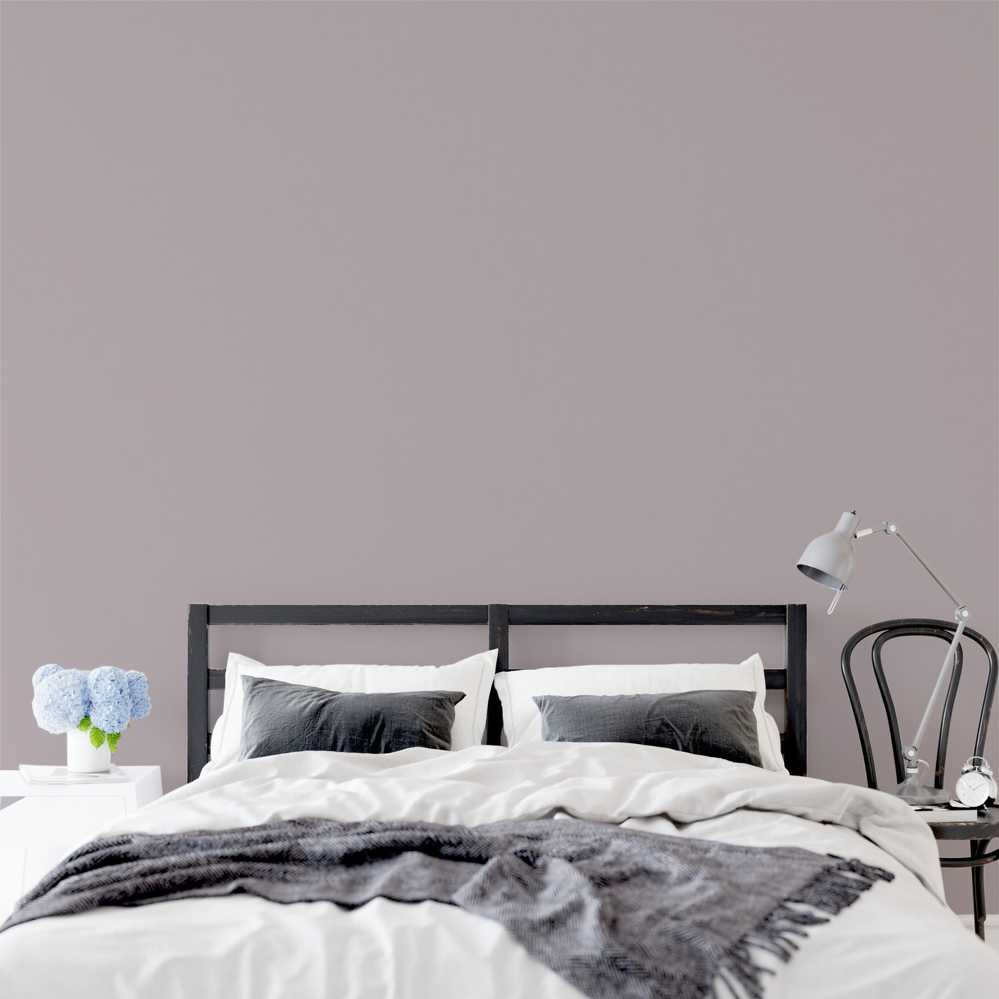 Wandfarbe Profiweiß Lila mauve Mauve