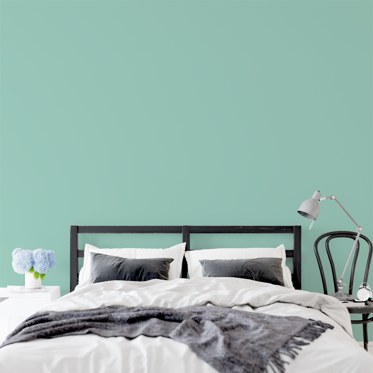 Wandfarbe Profiweiß Grün Mint-green Minzgrün