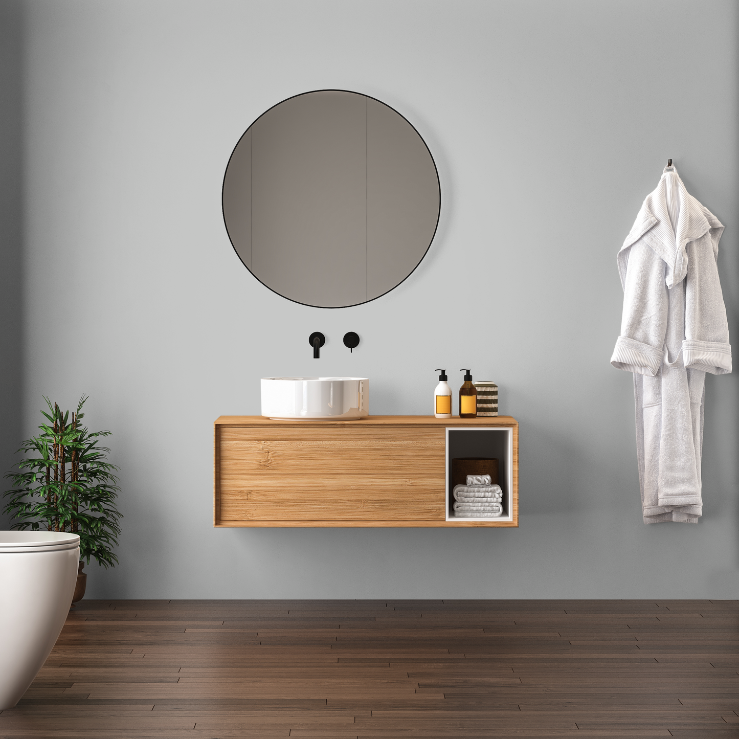 Wandfarbe Profiweiß Grau Stone-grey Steingrau