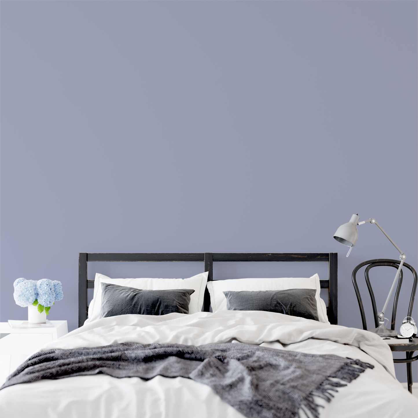 Wandfarbe Profiweiß Lila violet Violett