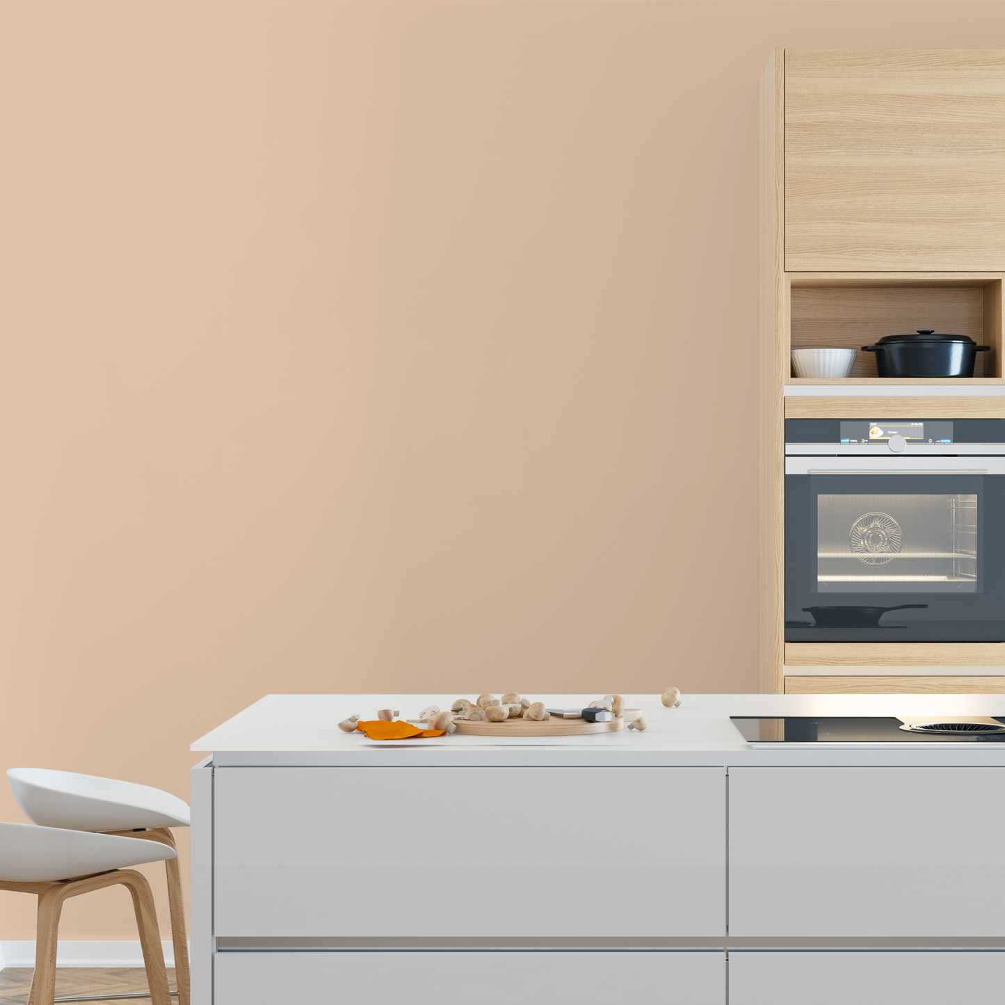 Wandfarbe Profiweiß Dark-beige