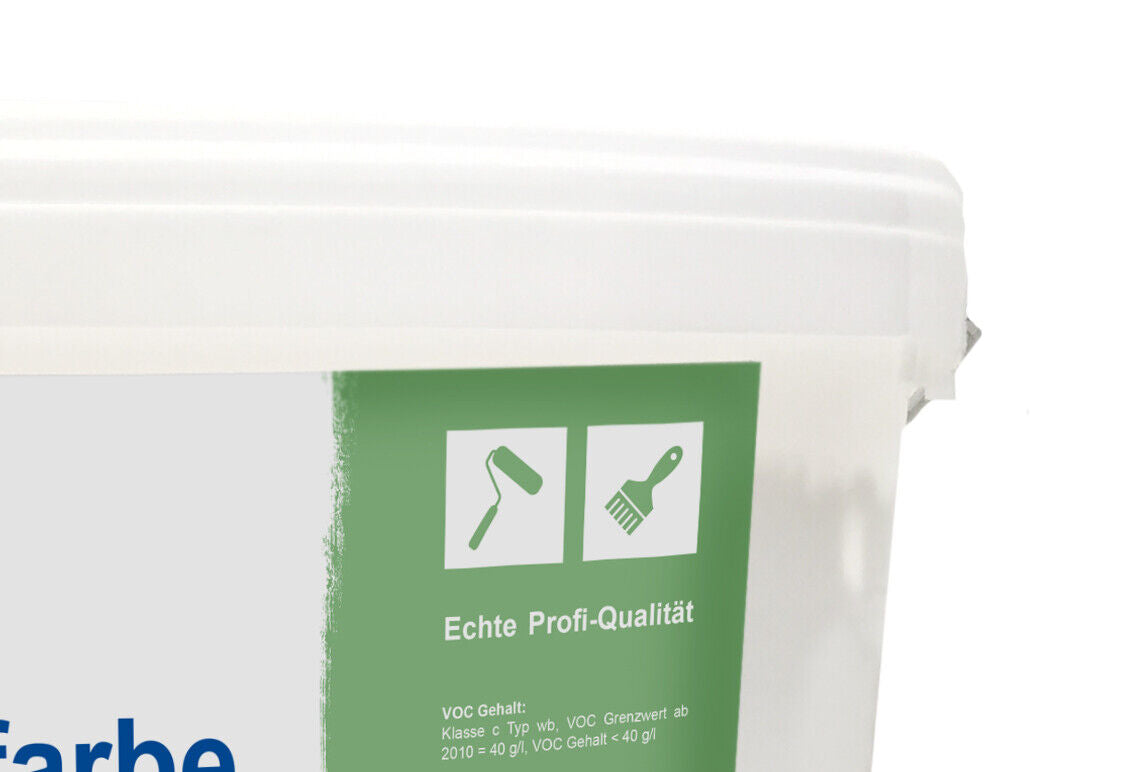 preismaxx Profi Fassadenfarbe weiß mit gutem Regenschutz