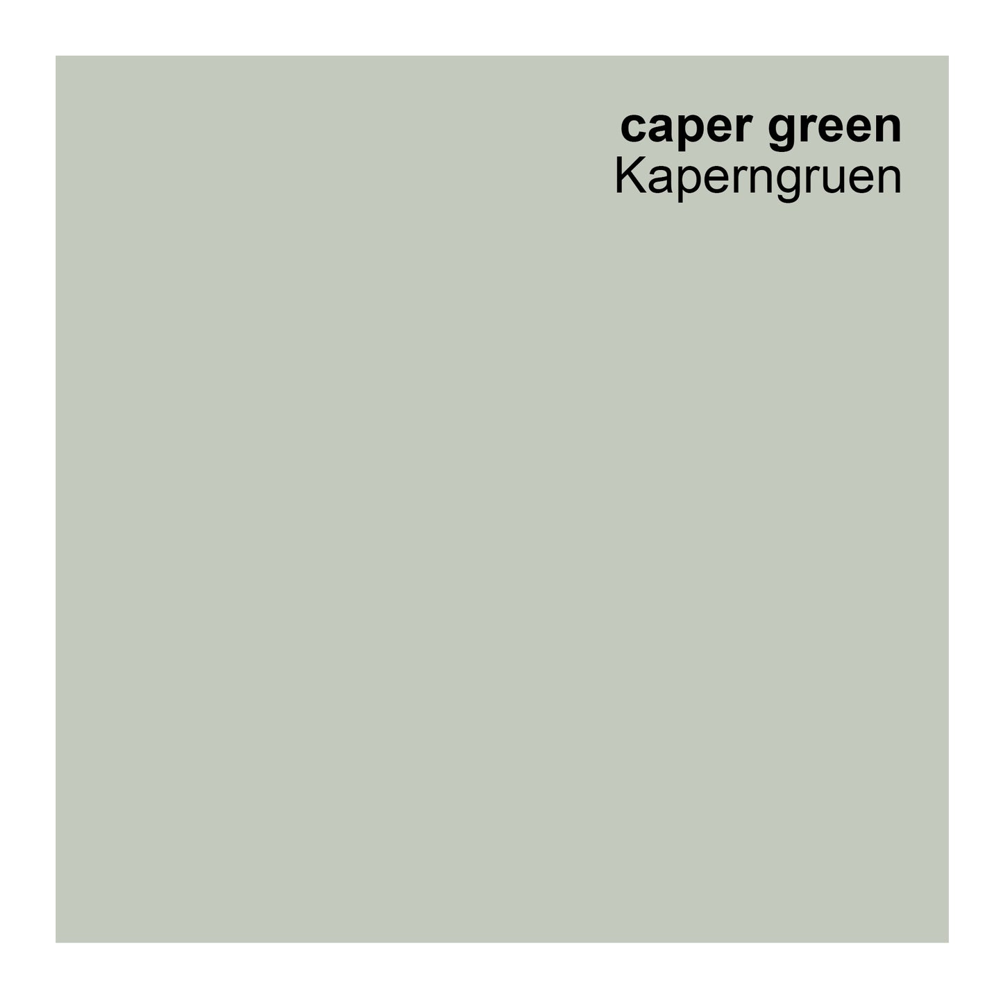 Wandfarbe Profiweiß Grün Caper-green Kaperngrün