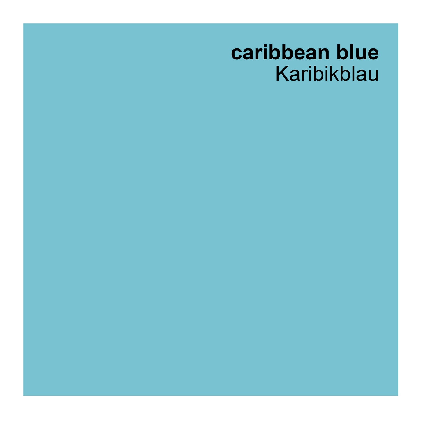 Wandfarbe Profiweiß Blau Caribbean-blue Karibikblau