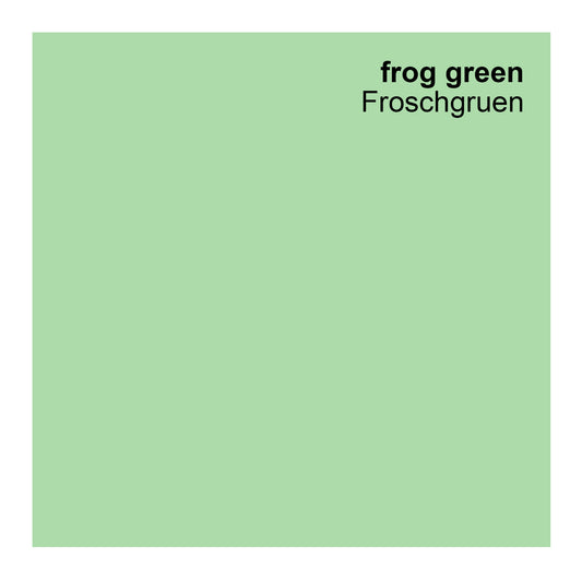 Wandfarbe Profiweiß Grün Frog-green Froschgrün