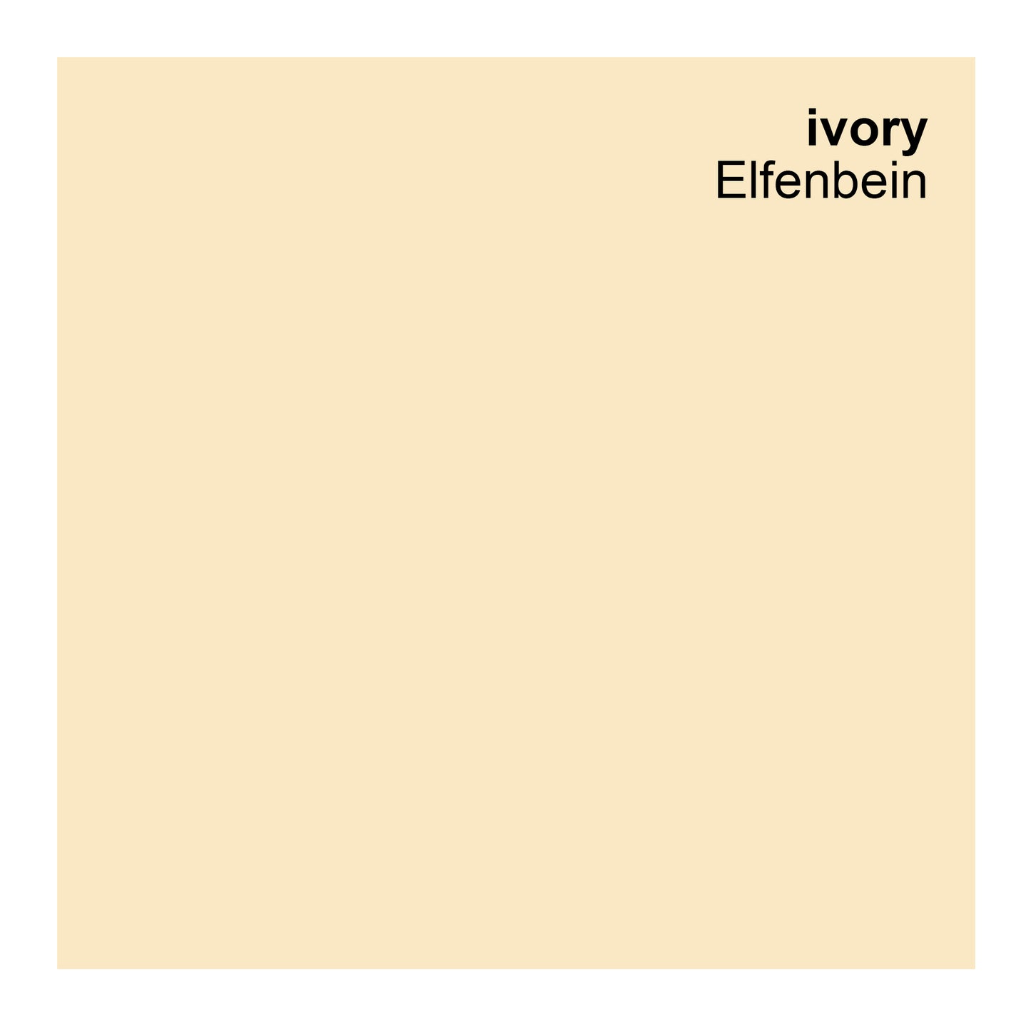 Profi Fassadenfarbe gelb, elfenbein, ivory 10L
