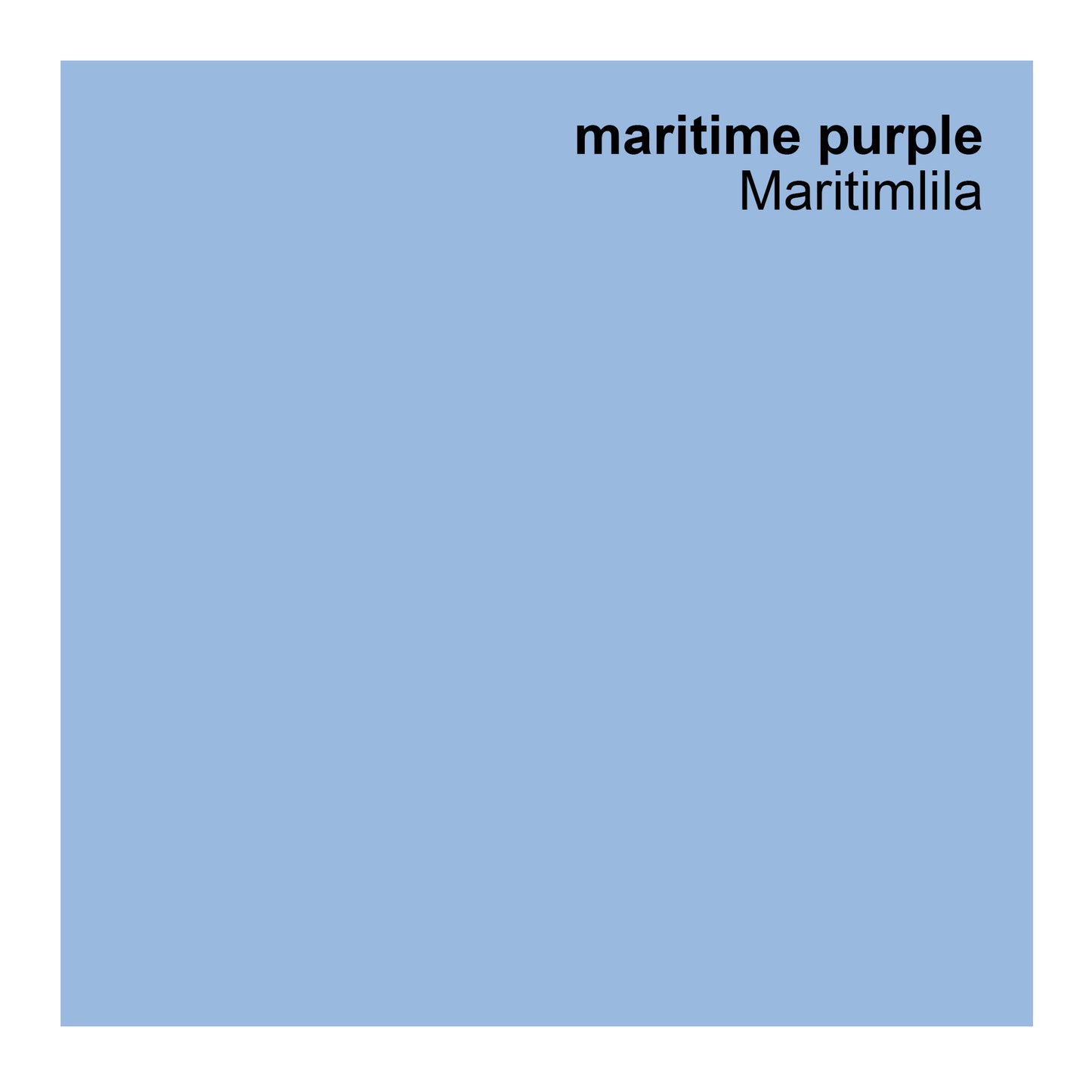 Wandfarbe Profiweiß Blau Maritime-purple Maritimlila