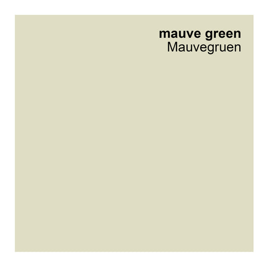 Wandfarbe Profiweiß Grün Mauve-green Mauvegrün