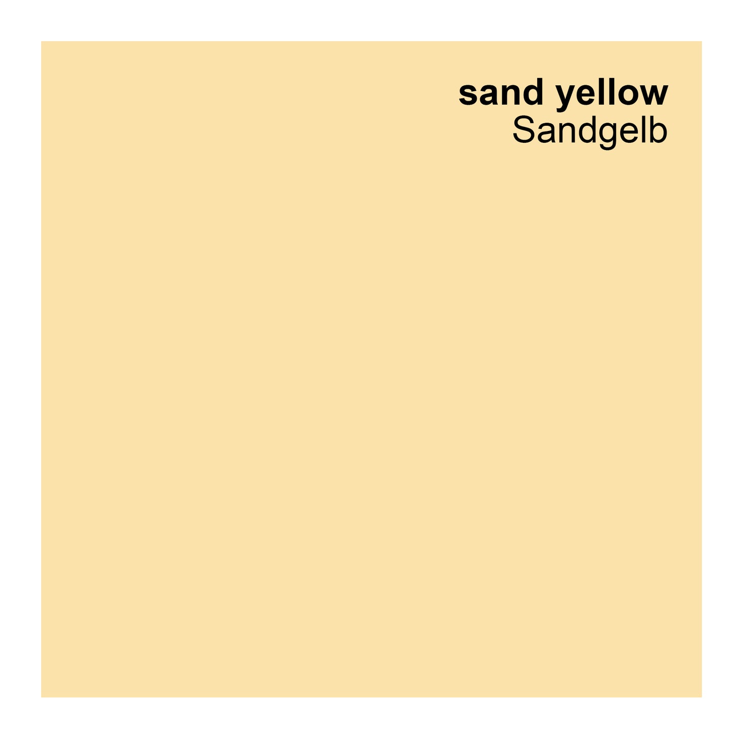 Profi Fassadenfarbe gelb, sandgelb, sand yellow 10L