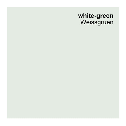 Wandfarbe Profiweiß Grün White-green Weißgrün