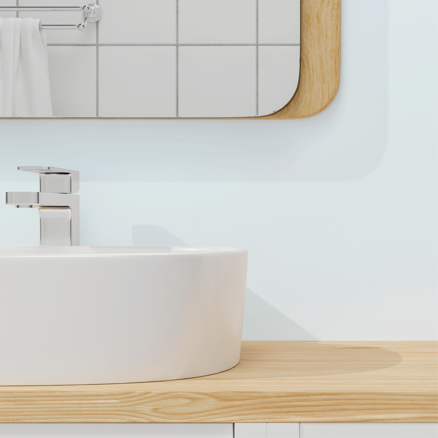 Wandfarbe Profiweiß Grau Aqua-grey Aquagrau