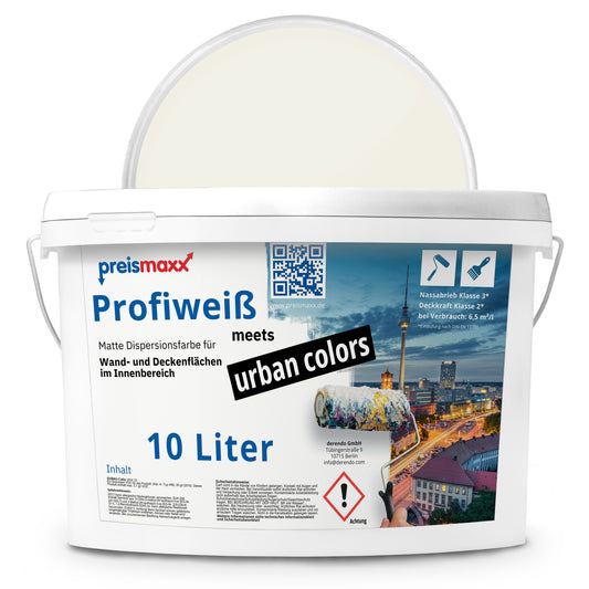 Wandfarbe Profiweiß antique-white Altweiß