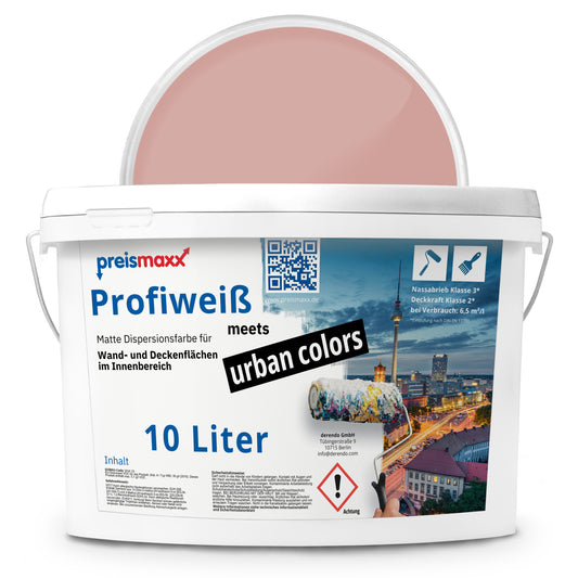 Wandfarbe Profiweiß Rot Antique-red Antikrot