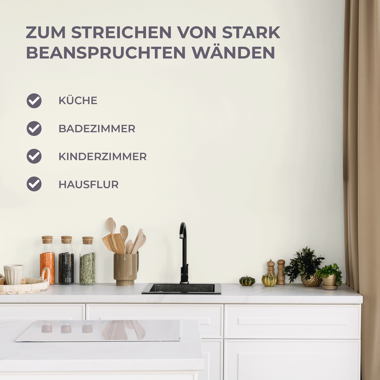 Preismaxx Latexfarbe matt Wandfarbe altweiss