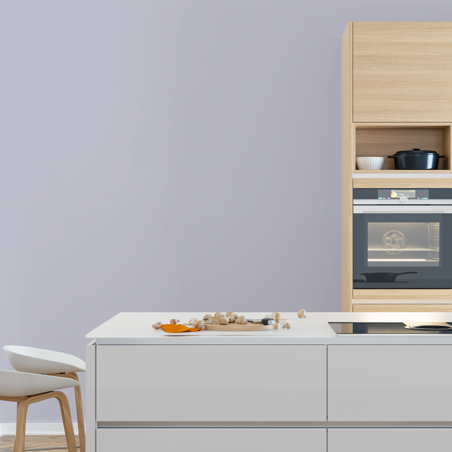 Wandfarbe Profiweiß plum