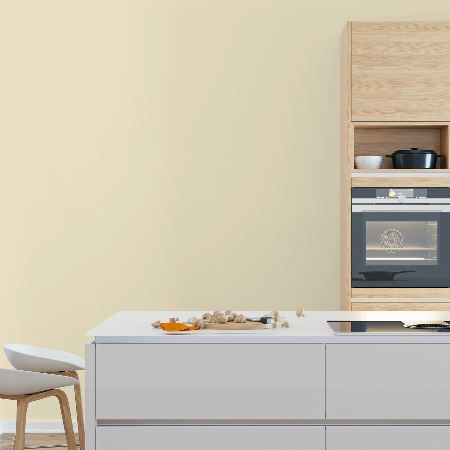 Wandfarbe Profiweiß Green-beige